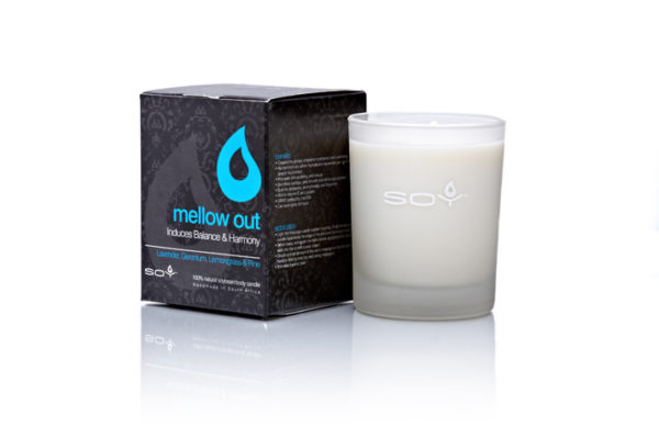 SOY – 100% Natural Soybean Body Massage Candle (Glass) 220ml - Image 2