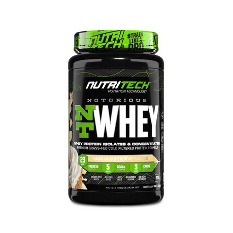 Nutritech NOTORIOUS NT Whey Vanilla Soft Serve - 908g
